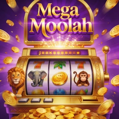Mega Moolah slot game image for Kong Casino players in the United Kingdom